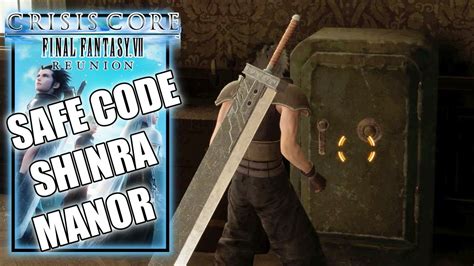 crisis core safe code|'Crisis Core Reunion' safe code: How to solve the Seven  .